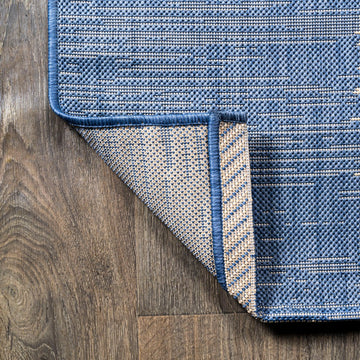 Tavira Modern Strie' Indoor/outdoor Area Rug